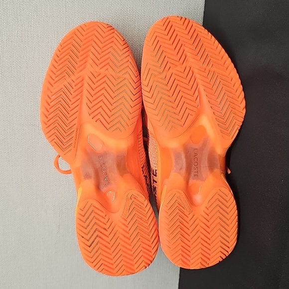 Lacoste Orange Athletic Shoes - Picture 9 of 10